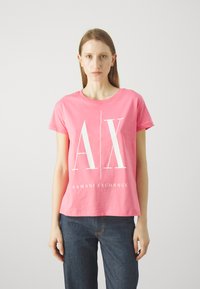 Armani Exchange - Print T-shirt - watermelon Thumbnail Image 1