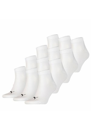 Puma QUARTER SPORT FREIZEIT 12 PAAR - Socken - weiß