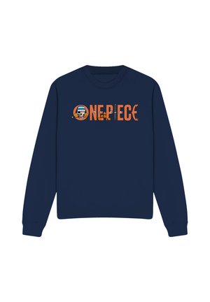 NETFLIX, ONE PIECE NAMI ORANGE TANGERINES LOGO - Sweatshirt - dark blue