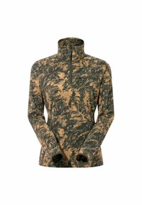 Polaire Berghaus Homme – Vert Colourblock, 1/4 Zip, Taille L – Occasion