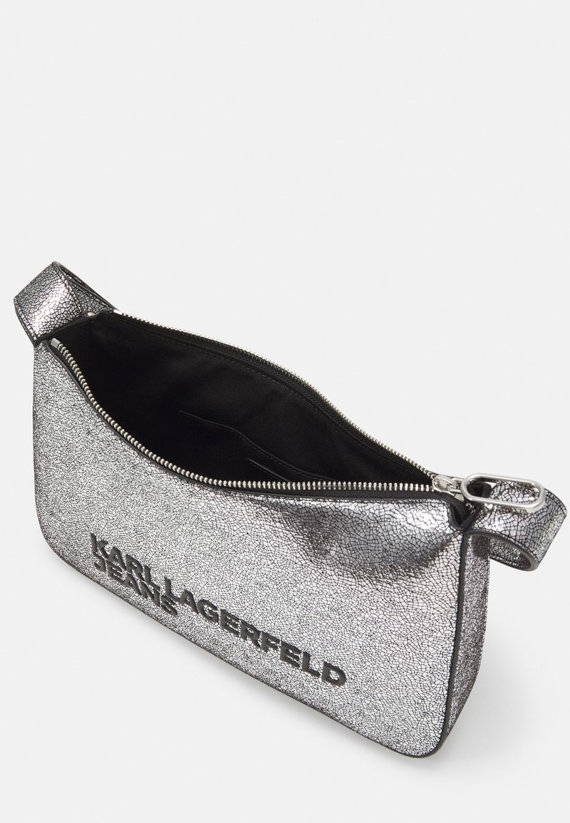Borsa a tracolla Karl Lagerfeld RSG Metal SM Zip CB Nero