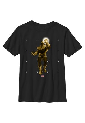 MARVEL THANOS SHAPES - T-shirt z nadrukiem