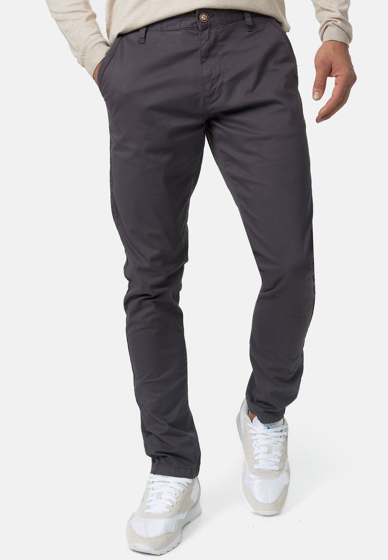 INDICODE JEANS - CHERRY - Chino - dark grey, Forstør