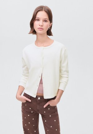 BUTTON - Cardigan - off-white