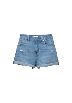 PULL&BEAR Jeansshort - light blue
