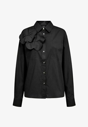 NÜ Denmark, ELLIE - Hemdbluse - black