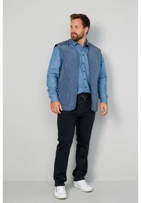 John F. Gee Bodywarmer - blue denim