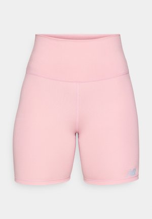 New Balance HARMONY HIGH RISE SHORT  - Leggings - pink taffy