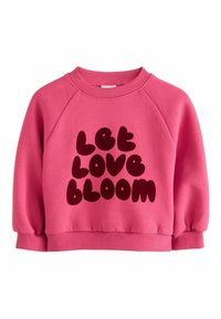 Next LOVE RAGLAN  REGULAR FIT - Mikina - pink