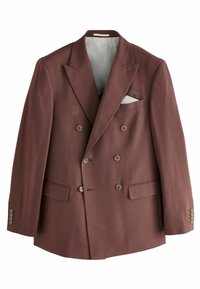 REGULAR FIT - Anzugsakko - rust brown