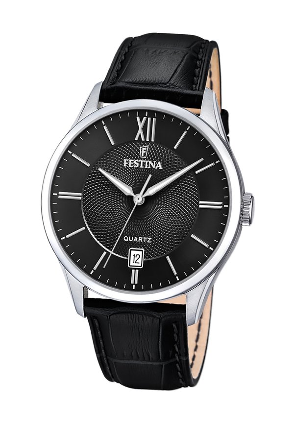 KLASSIK - Uhr - silberfarben