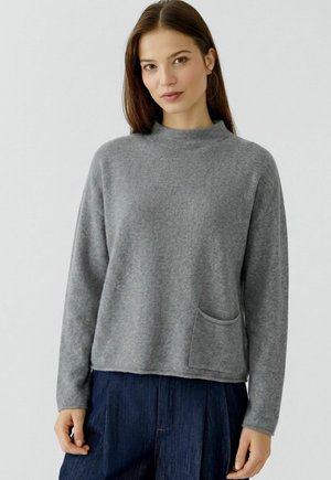 Oui, PULLOVER - Pullover - steel grey