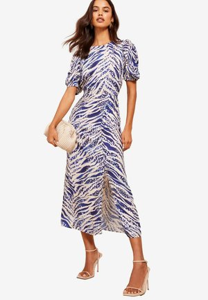 Friends Like These RUCHED SHORT SLEEVE- REGULAR FIT - Nappali ruha - blue