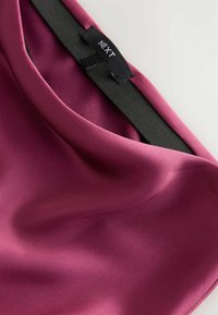 MIDI - Maxirock - burgundy red