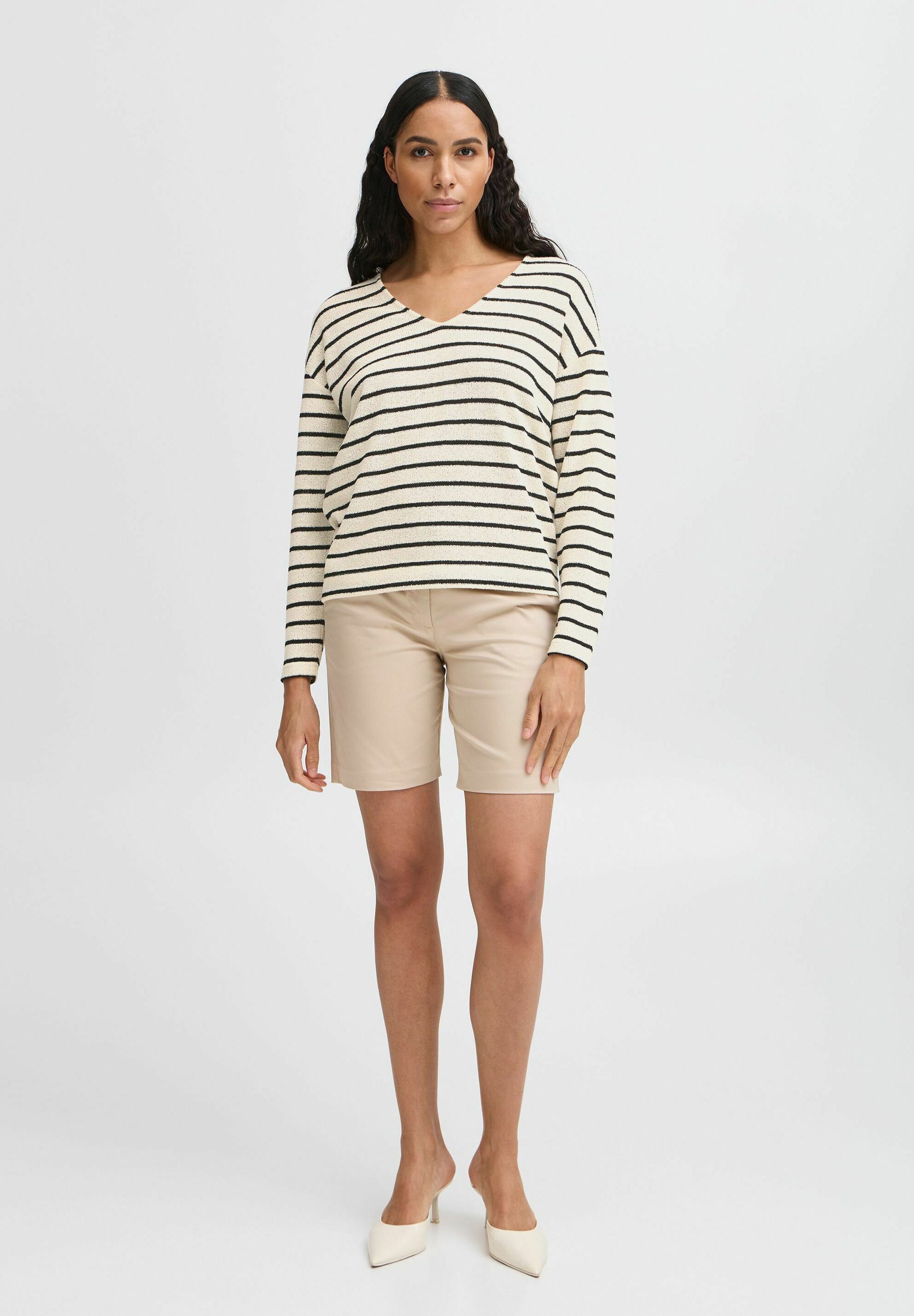 売れ筋商品|||ビーヤング ニット&セーター レディース アウター BYSIF - Jumper - birch mix b.young by Zalando BYSIF - Jumper - birch mix/beige - Zalando