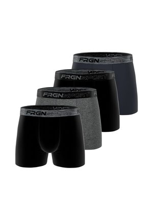 4 PACK - Boxers - noir/gris