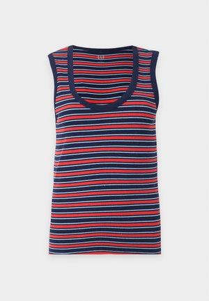 GAP, SCOOP TANK - Top - blue/red