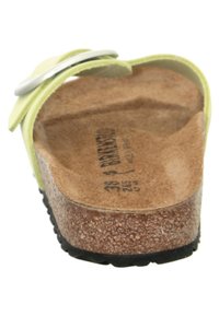 Birkenstock MADRID BIG BUCKLE LENB - Sandals - faded lime