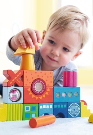 HABA Building blocks - multi coloured