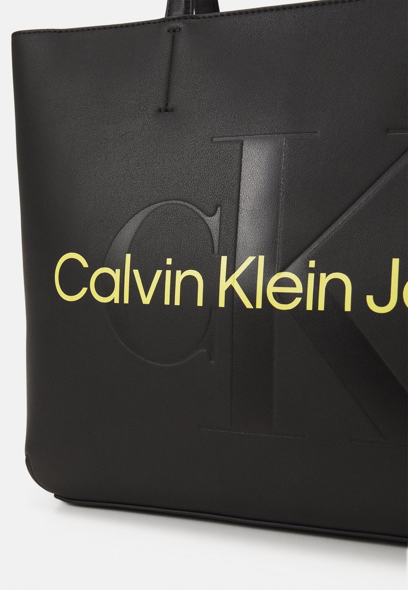Calvin Klein Jeans SCULPTED SHOPPER MONO - shopping - black/negro - Zalando.es
