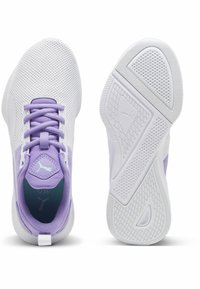 Puma FLYER RUNNER JR UNISEX - Scarpe da corsa su strada - lavender alert white silver mist