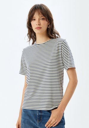 CREW NECK  - Camiseta estampada - dark blue