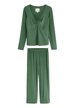Laura Ashley, SET - Pyjama - olive green