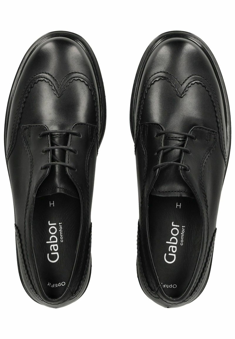 Gabor Comfort Scarpe Stringate Donna - Pelle, Tacco 2,5 Cm, Larghezza Normale G/H, Scarpe Da Lavoro E Affari - 5