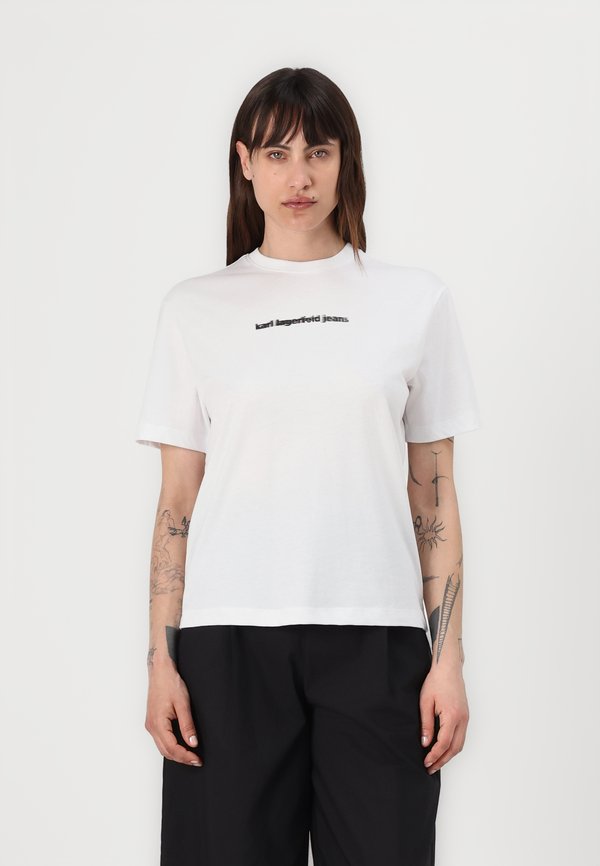 REG BLUR LOGO TEE - Print T-shirt