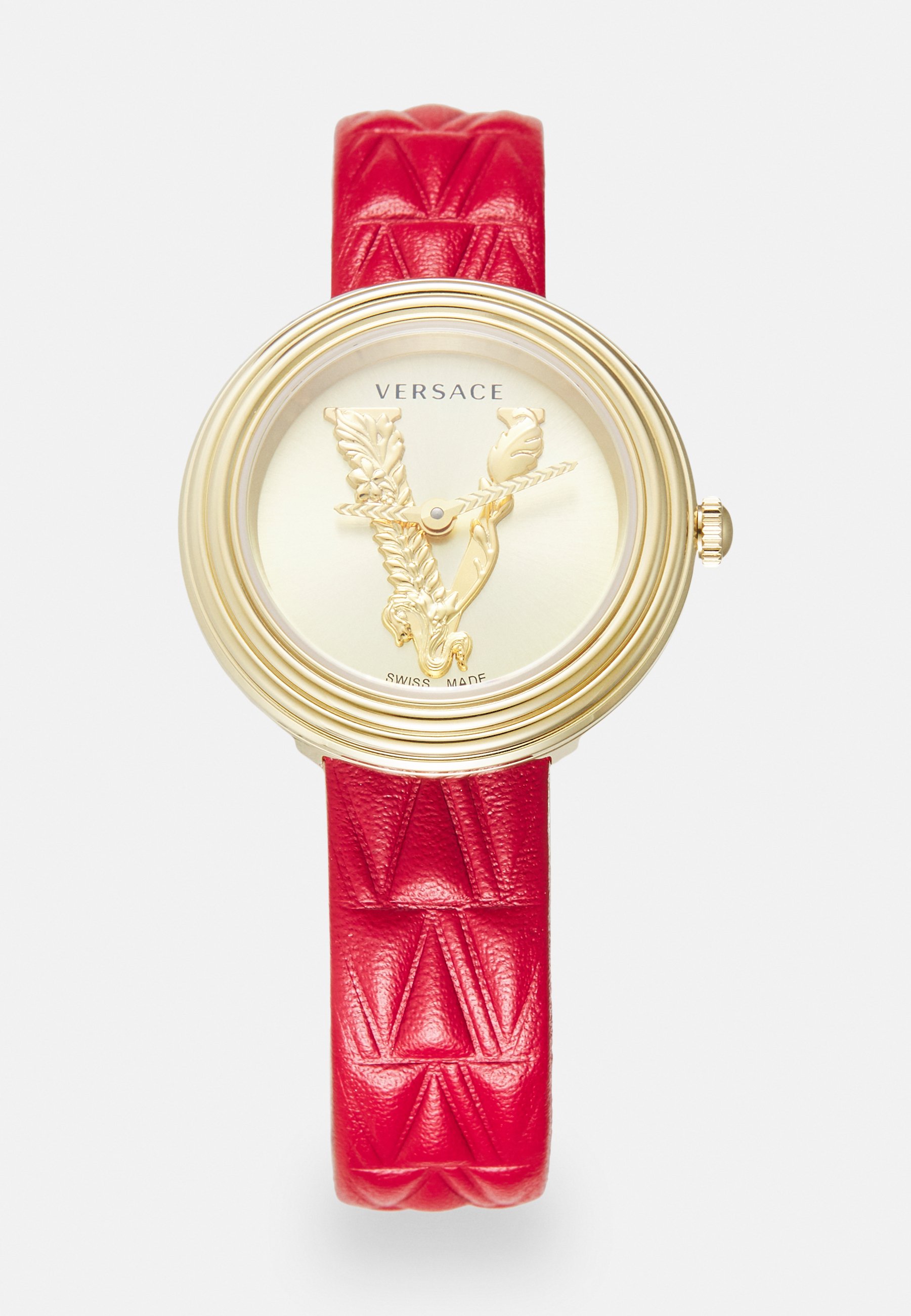 versace watch red