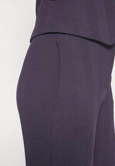 Emporio Armani PANTALONI - Püksid - blue notte/nero