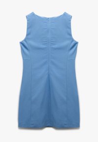 SQUARE NECK - Vestito casual - blue