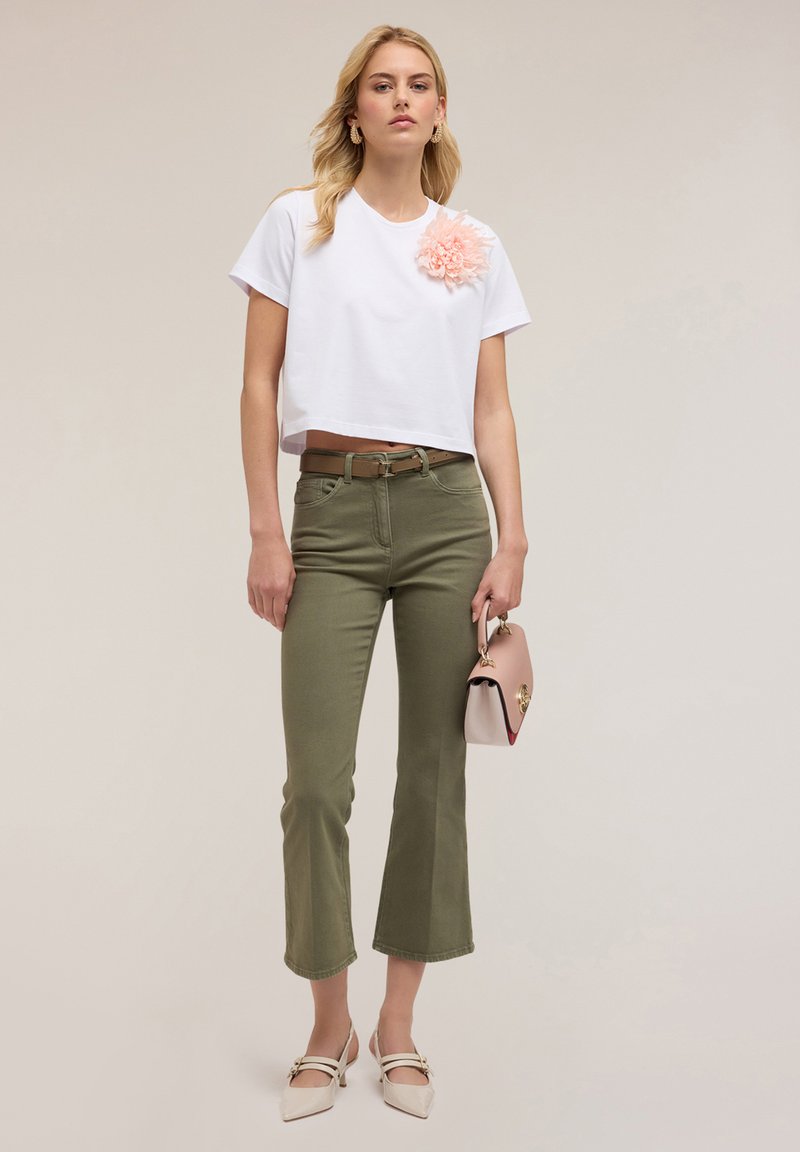 T-shirt Femme Jersey Blanc ZELDATEE
