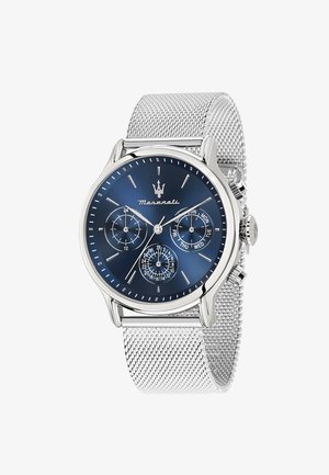 Maserati EPOCA KOLLEKTION - Chronograph watch - silber, blau