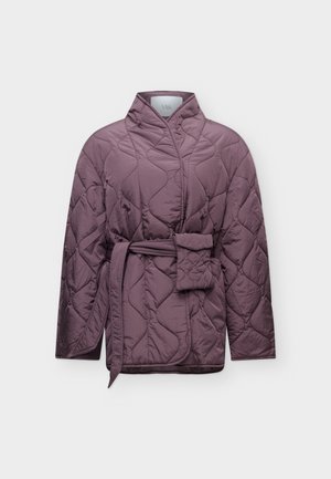 YAS, YASHIMIRIA QUILTED LOOSE - Χειμωνιάτικο παλτό - huckleberry