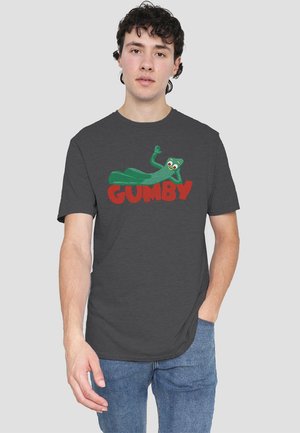 GUMBY ON LOGO - T-Shirt print - anthracite