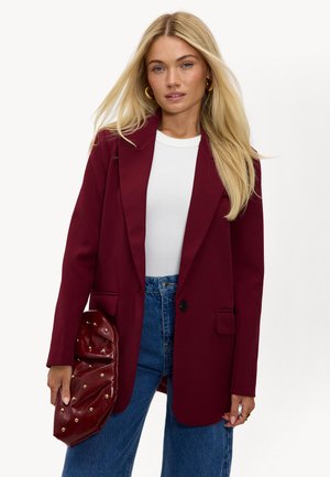 THE PETAL PARADE - Abrigo corto - solid   bordeaux