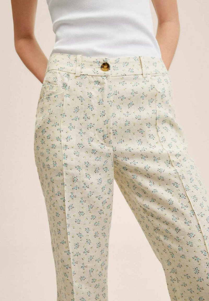 Damen Kleider | Mango HOLBORN Stoffhose écru/offwhite - XS66904 Damen Kleider | Mango HOLBORN Stoffhose écru/offwhite - XS66904