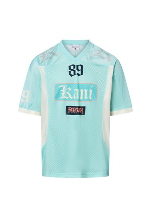 T-Shirt print - türkis