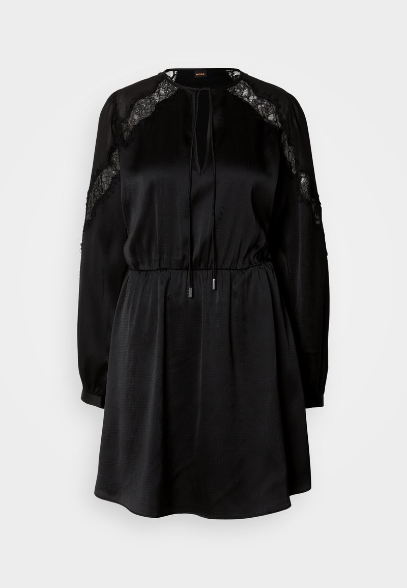 Boss Cocktailjurk zwart Boss Cocktailjurk zwart