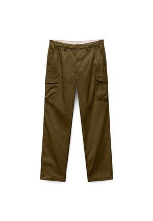 AYLIN CARGO - Cargo trousers - dark olive