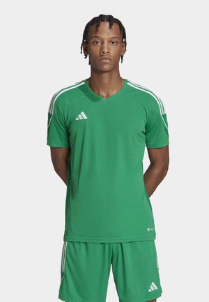 adidas Performance TIRO 23 LEAGUE - T-Shirt print - team green   white