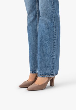 RYŁKO Kõrge kontsaga kingad - taupe