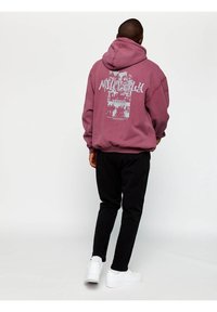 Multiply Apparel Jersey con capucha - bordeaux