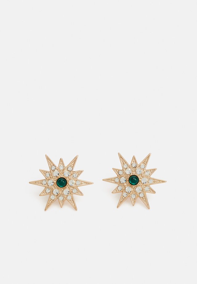 POST STARS - Orecchini - green/gold-coloured