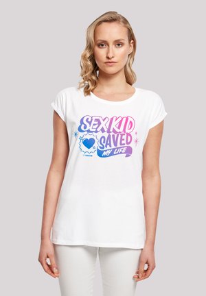 SEX EDUCATION SEX KID BLEND NETFLIX TV SERIES - Print T-shirt - weiß