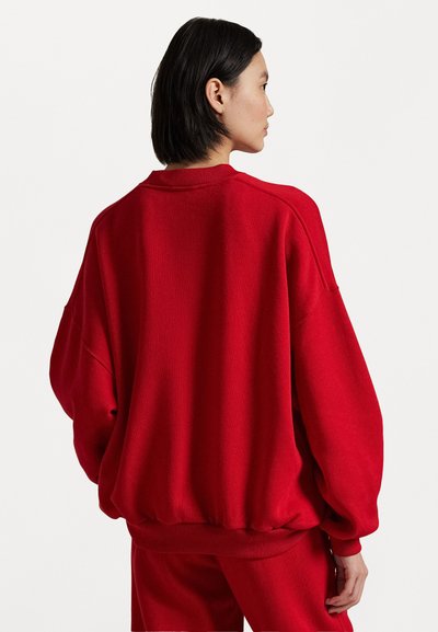 Polo Ralph Lauren LUNAR NEW YEAR FLEECE HIGH CREWNECK - Mikina - red