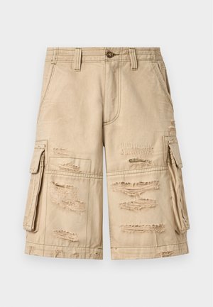 Jaded London, DISTRESSED BEACH CARGO - Σορτς - beige