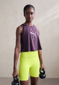 Puma HYROX CLOUDSPUN SLEEVELESS TANK - Top - midnight plum