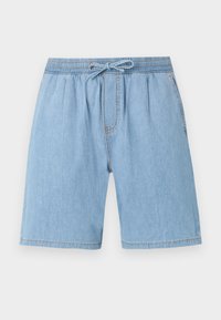 JJITONY JJJOGGER  - Jeansshort - light blue denim